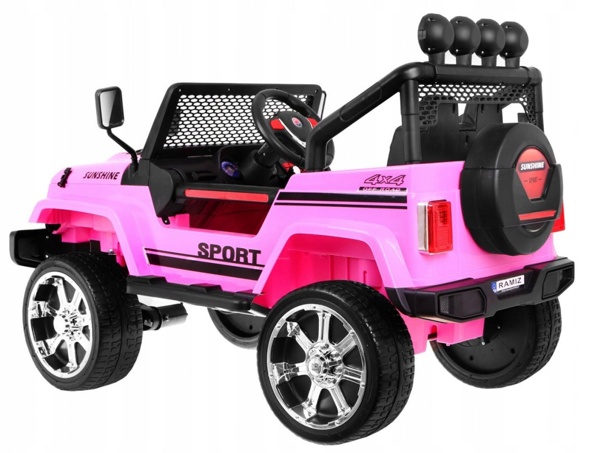 Off-road Car Raptor Drifter Pink Remote Control Drive 4x4 Storage Free Color pink