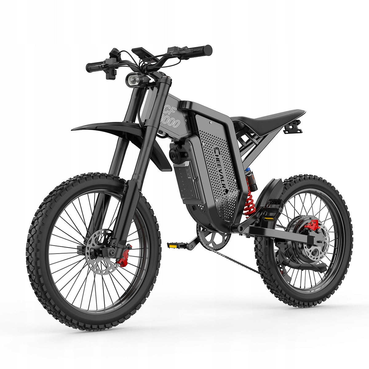 Off-road Electric Vehicle 6000W 60V30AH 75KM/H Shimano Hydraulic PL Brand Cheevalry