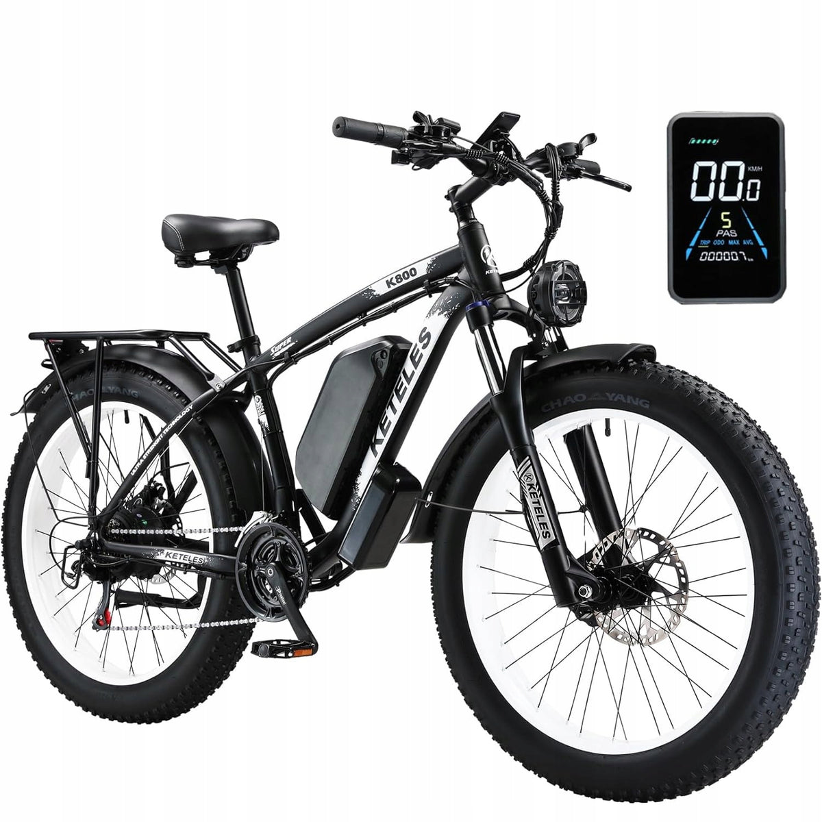 Off-road electric vehicle KETELES K800 2000W 55KM/H 48V 23Ah 100km Manufacturer code KETELES Pojazd elektryczny 100km Grube opony