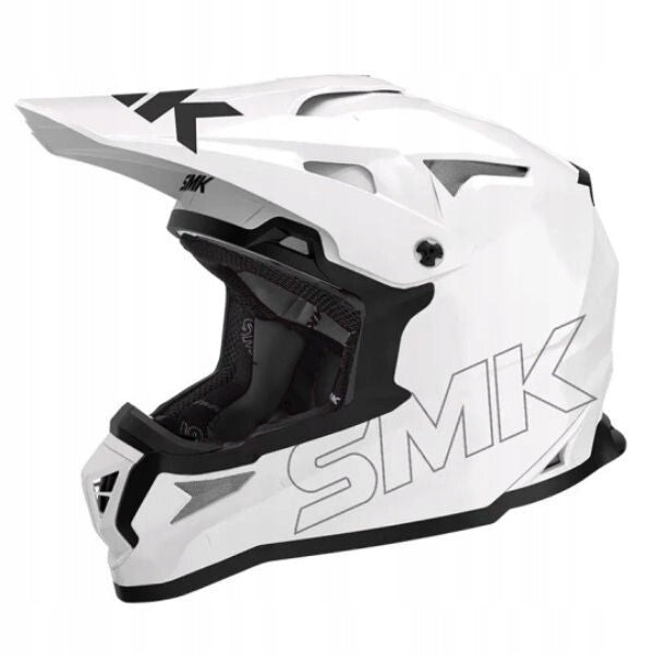 Off-road helmet SMK ALLTERRA white size L