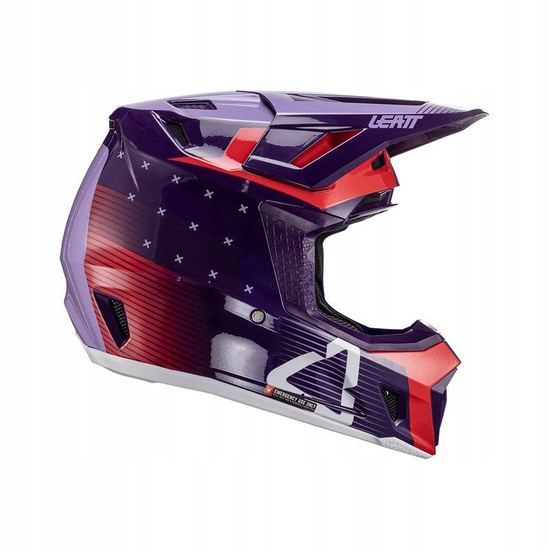 Off-road helmet with goggles LEATT KIT MOTO 7.5 V24 SUNDOWN XXL +FREEBIES Manufacturer Leatt