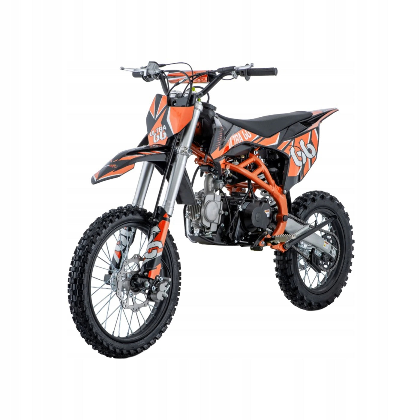 Off-road motor ULTRA 66 125cc 100 km/h Orange 125 cm³