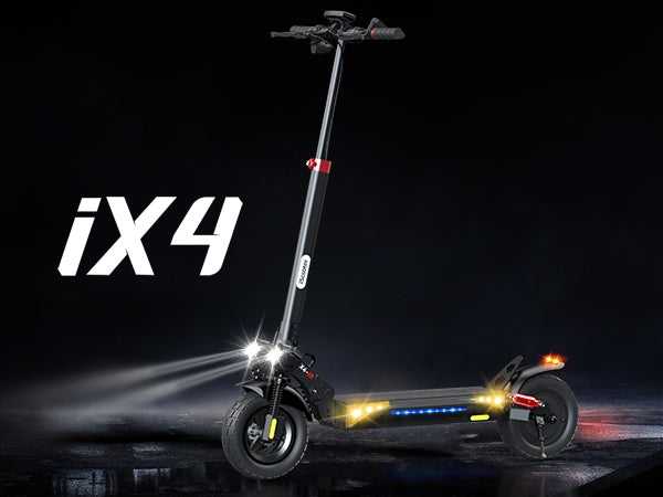 Off-road tires! Scooter iX4 800W, 48V15Ah, 150kg, with application Engine power 800 W