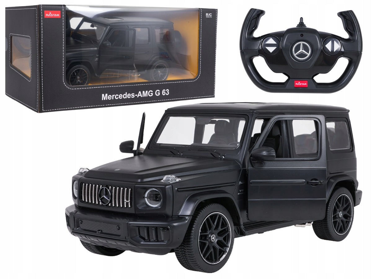 Off-road vehicle Mercedes G63 Rastar Remote Controlled R/C Black 1:14 Packaging status original