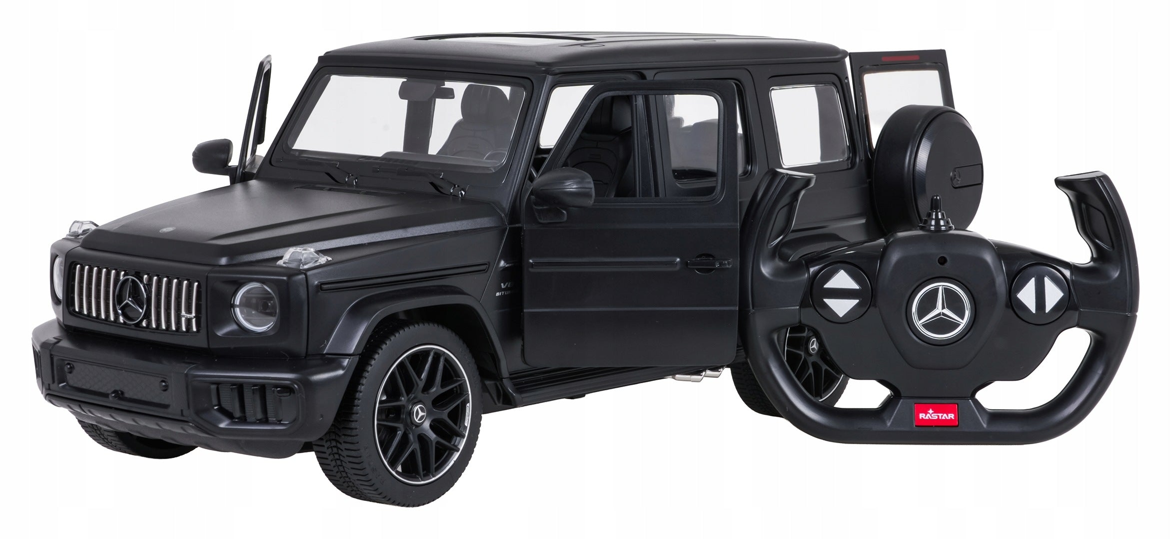 Off-road vehicle Mercedes G63 Rastar Remote Controlled R/C Black 1:14