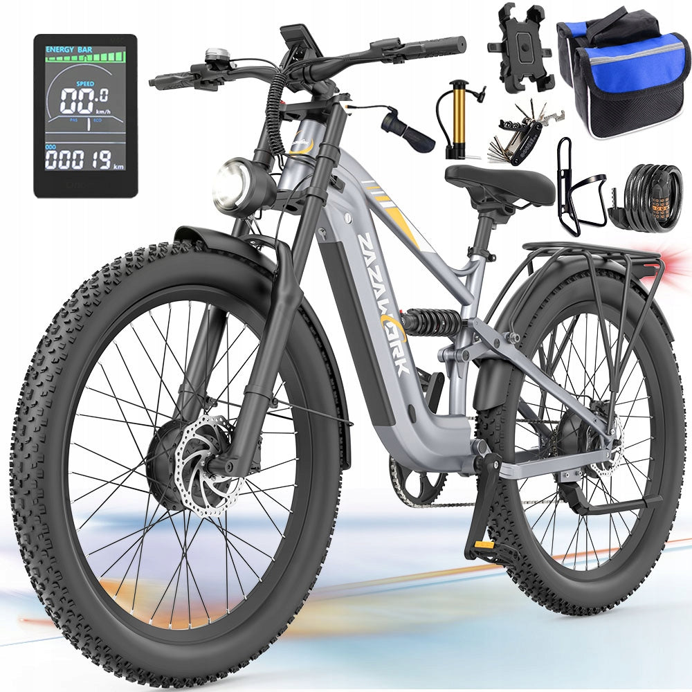 Off-road vehicle ZAZAWORK 2000W 48V20AH 50KM/H 120HP LG 27.5”
