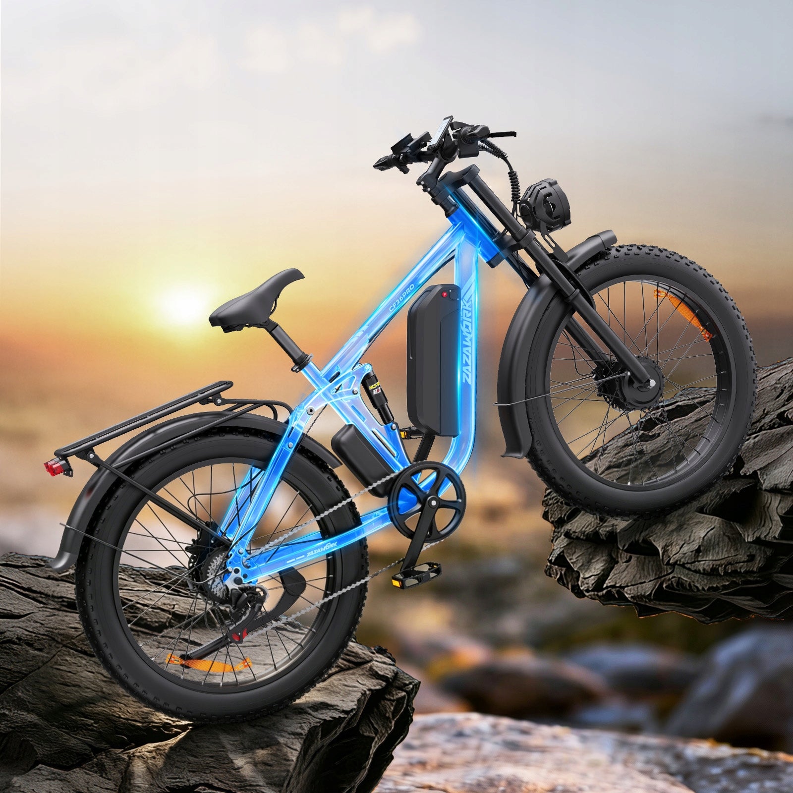 Off-road vehicle ZAZAWORK CF26PRO 2000W 23AH 53KM/H 120HP +helmet Manufacturer code CF26 PRO 2000W