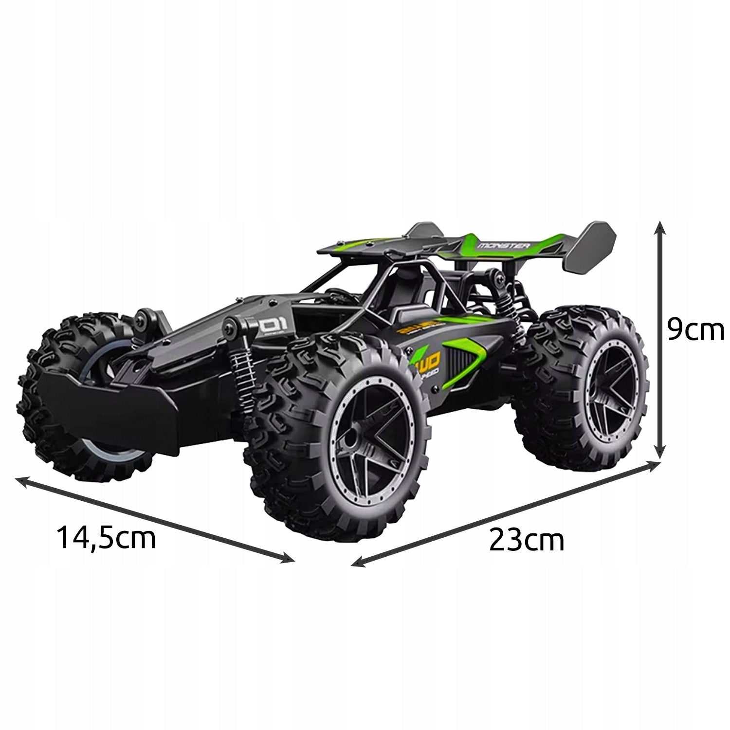 Off-road vehicle remote controlled Kruzzel 24819 Kruzzel Brand Iso Trade