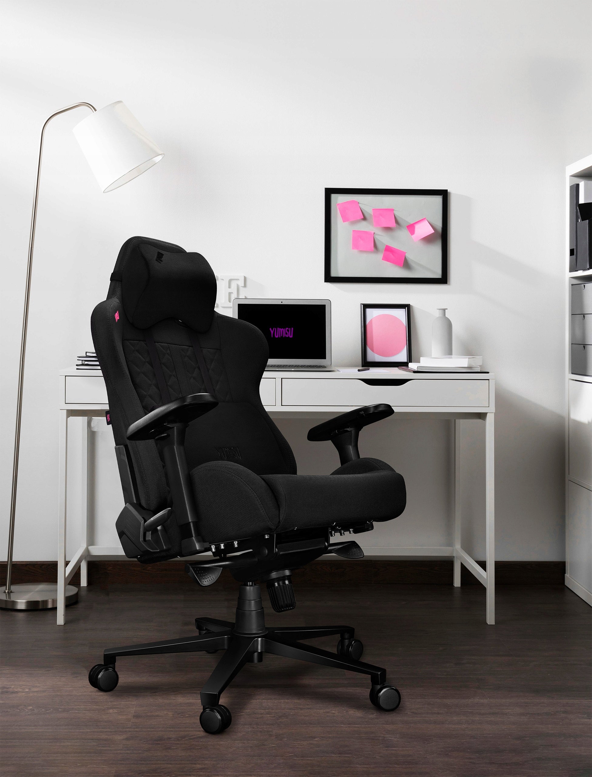 Office Chair Adjustable Swivel Chair for Cabinet Fabric Black 150kg Manufacturer code Y-2050-GB-M
