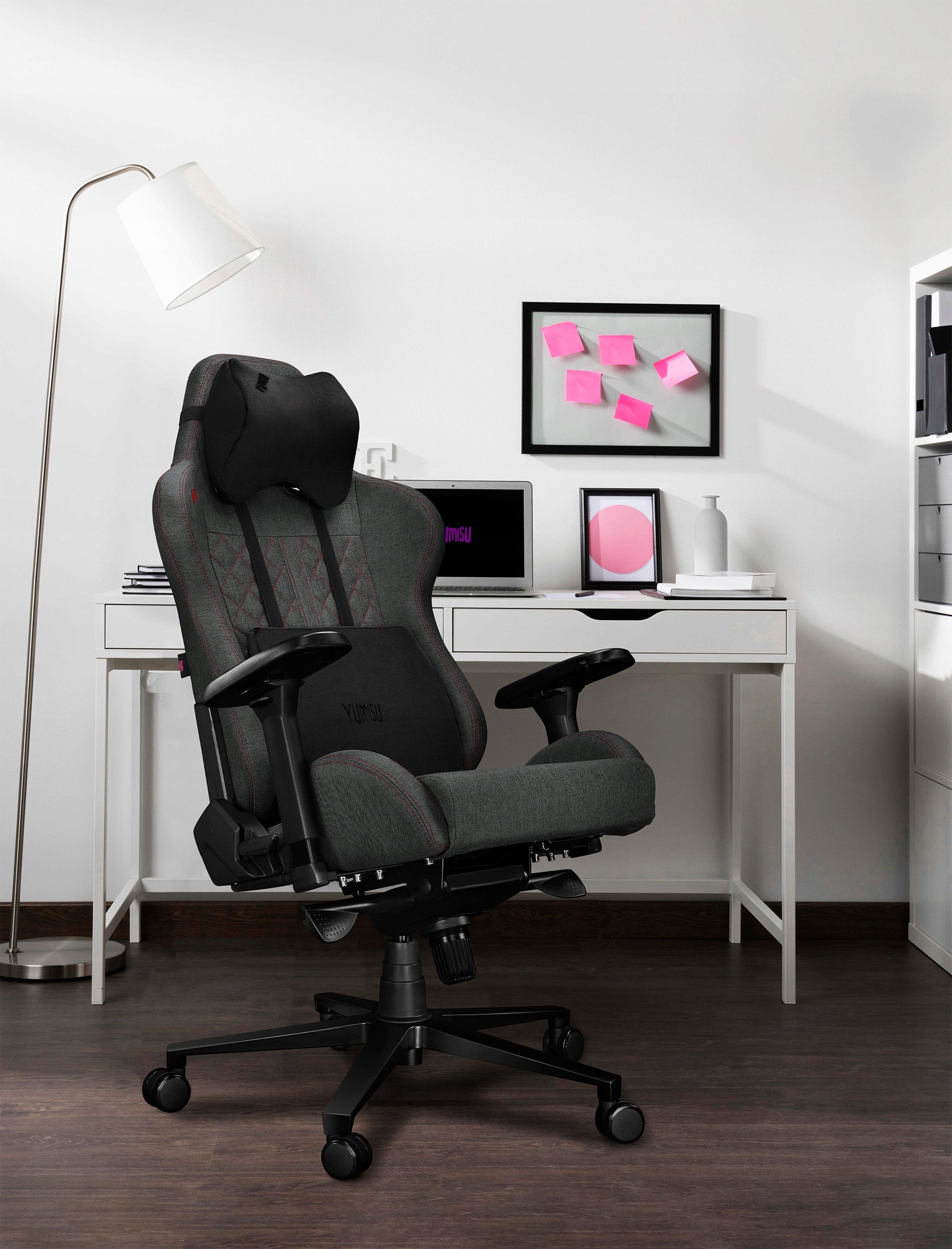 Office Chair Adjustable Swivel Chair for Cabinet Fabric Grey 150kg Manufacturer code Y-2050-DR-M