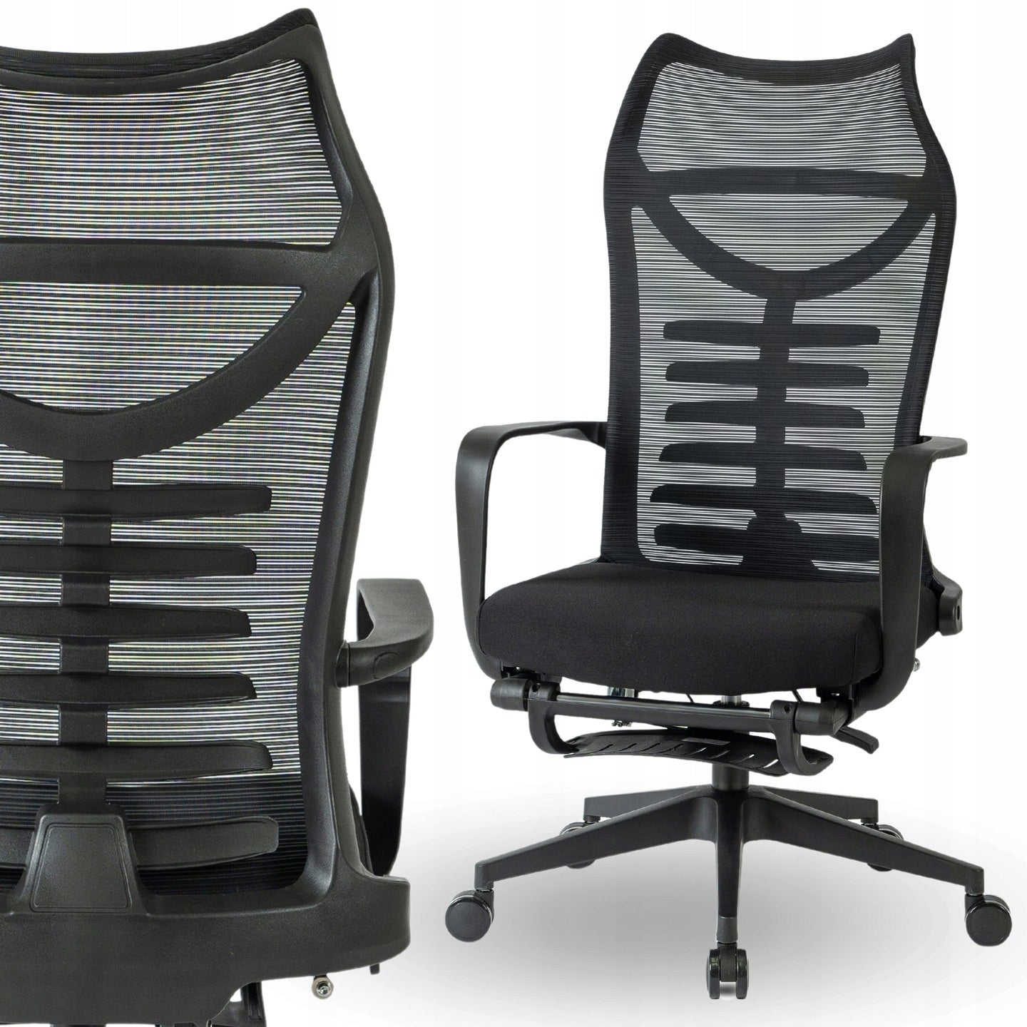 Office Chair Black Swivel Ergonomic ACTON Office Chair