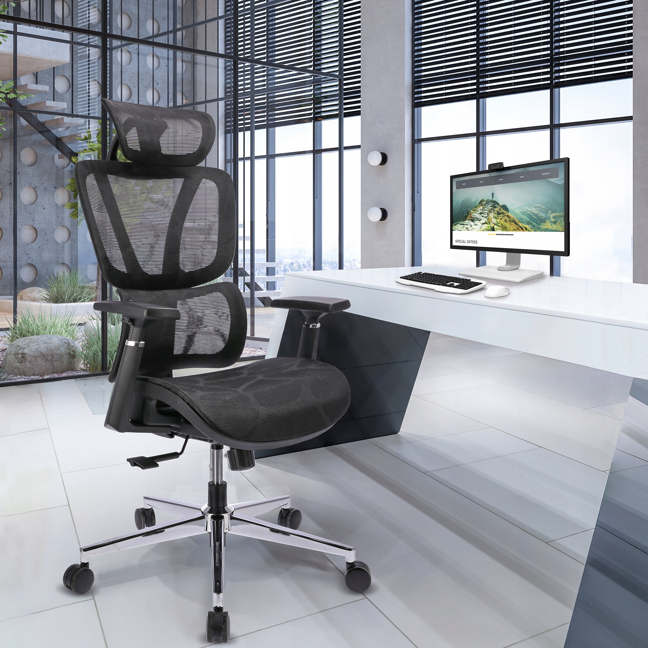 Office Chair ERGONOMIC Swivel Adjustable CHAIR NEOVA Office JUMIhome EAN (GTIN) 5900410270657