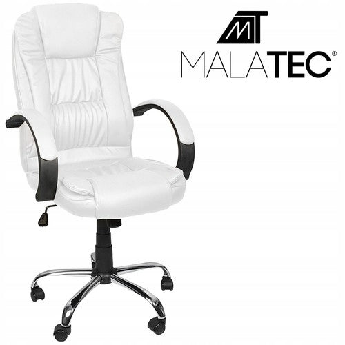 Office Chair Eco Leather White Rotating Eco Leather for Home Office Living Room Company EAN (GTIN) 5900779949225