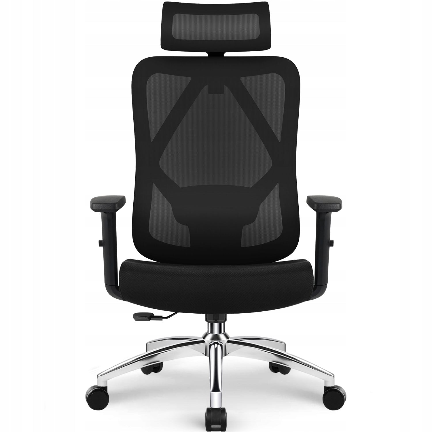 Office Chair Ergonomic Black 3D Lumbar Support Rocking Function 155KG Packaging status original
