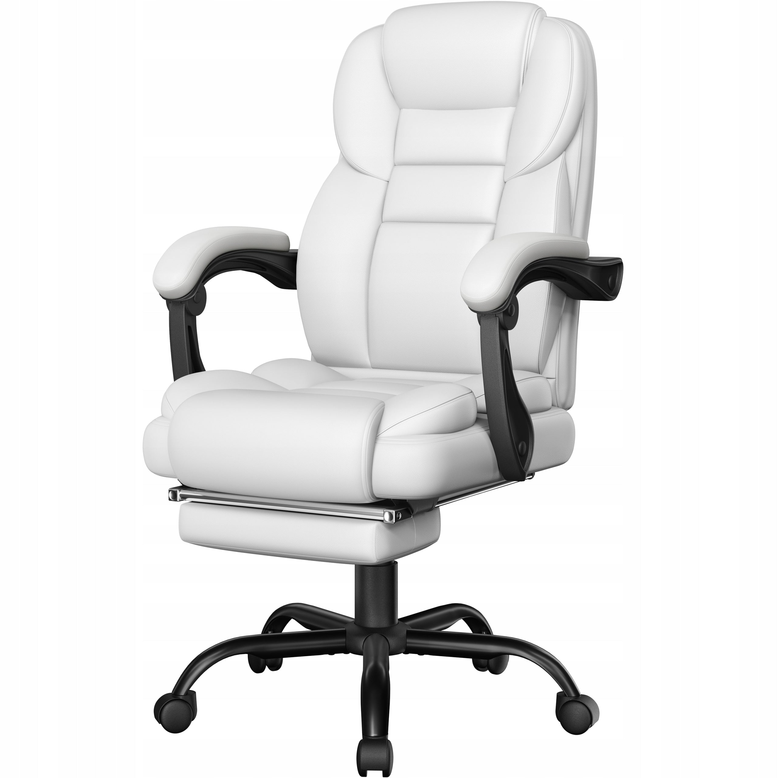 Office Chair Ergonomic Chair, Comfortable, Adjustable, White Packaging status original