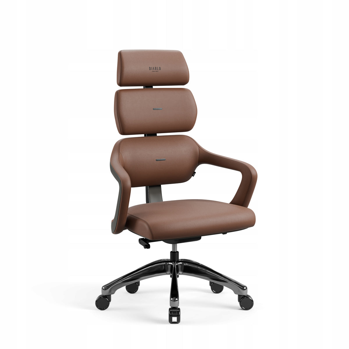 Office Chair Ergonomic DIABLO V-MODULAR Brown Sugar Brown