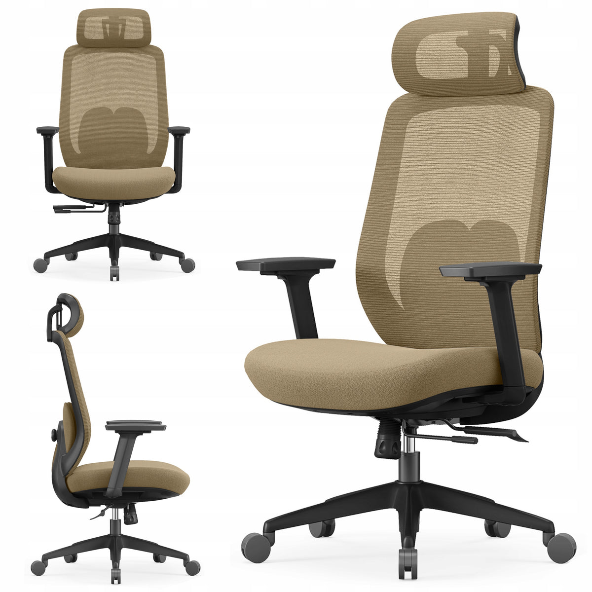 Office Chair Ergonomic Swivel Chair MEETS HEALTH AND SAFETY REQUIREMENT adjustable