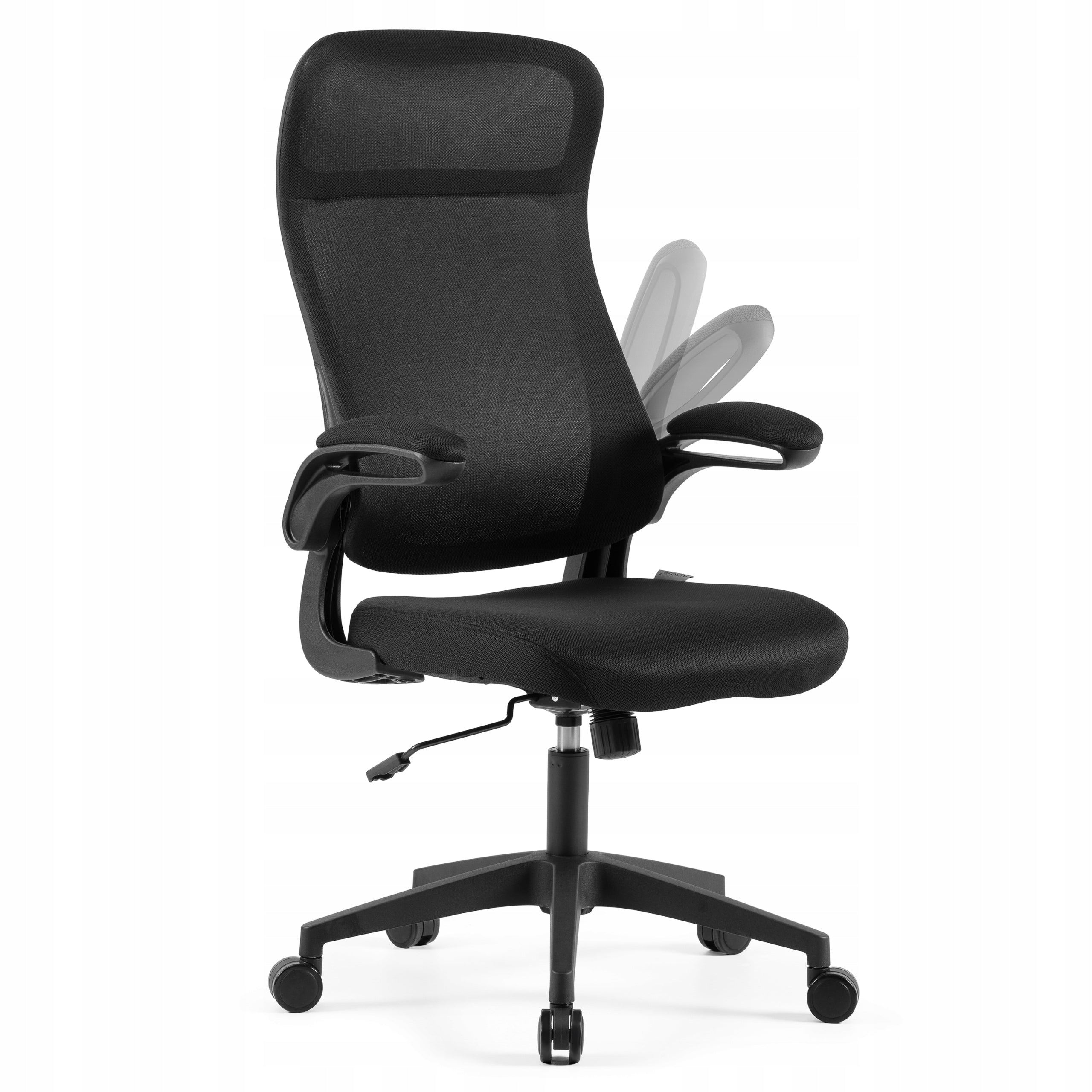 Office Chair Ergonomic Swivel Chair Material Black Sense7 REVO