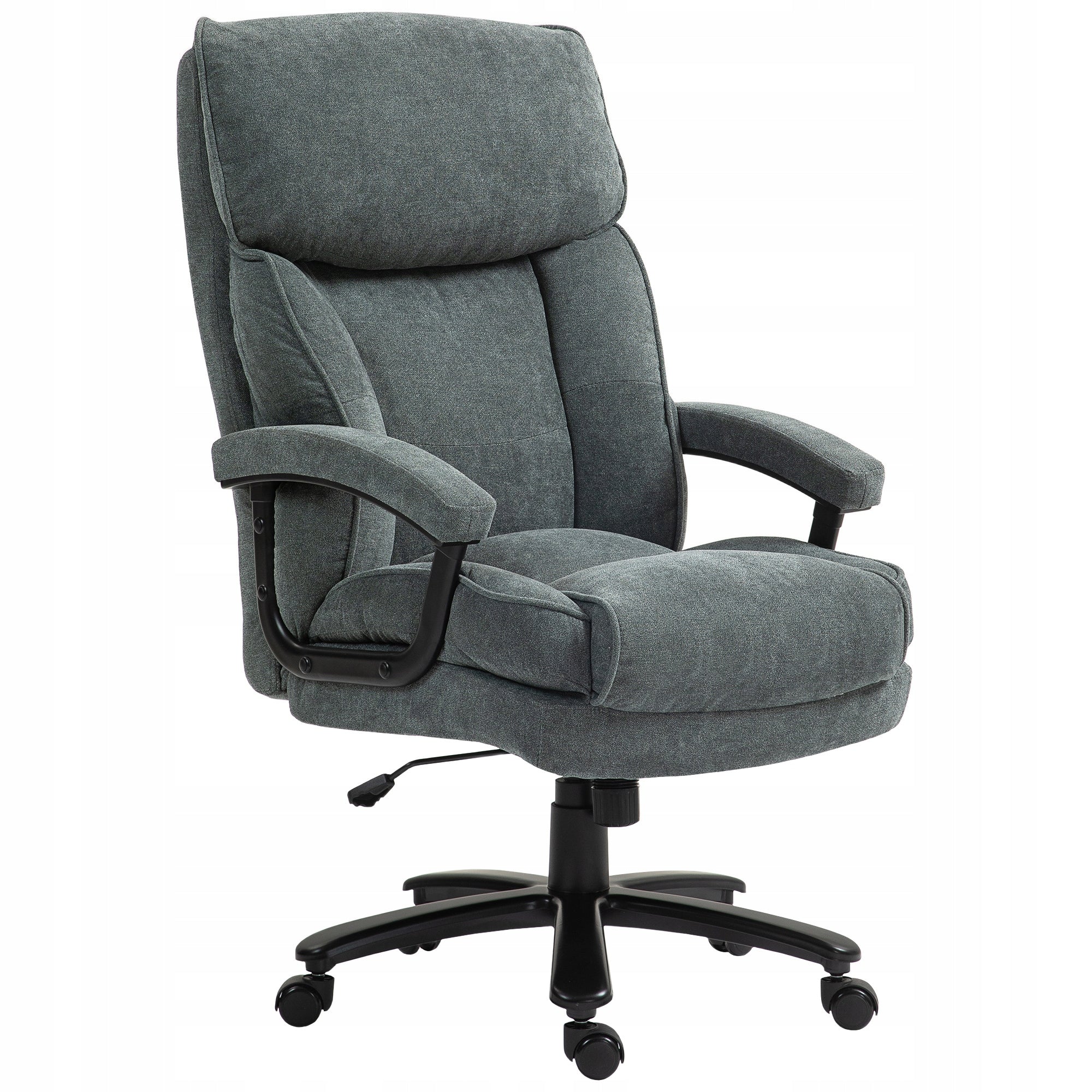 Office Chair Ergonomic Swivel Rocking Adjustable up to 200kg Grey+FREEBIE