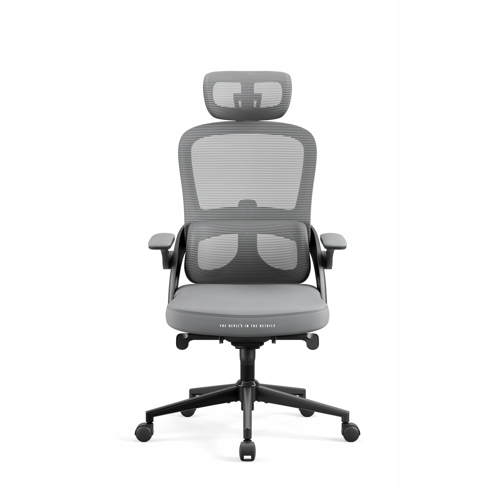 Office Chair Ergonomic Swivel for Work DIABLO V-Light Grey Manufacturer code 1607