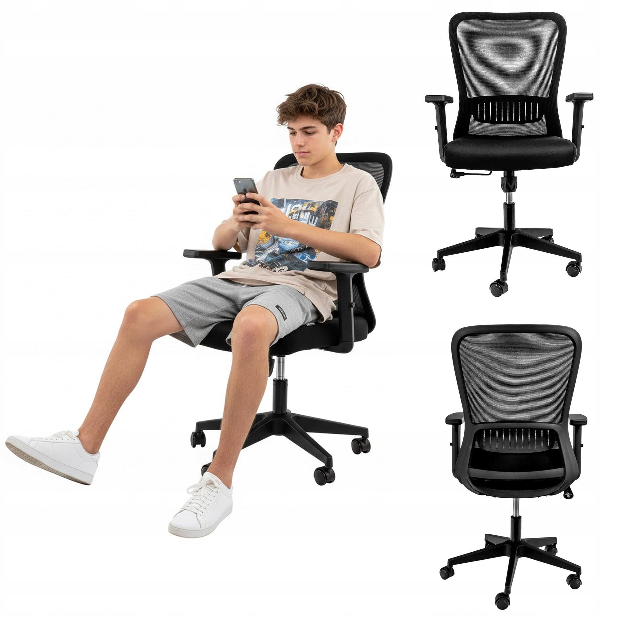 Office Chair FURVERO Swivel Ergonomic Adjustable Standard