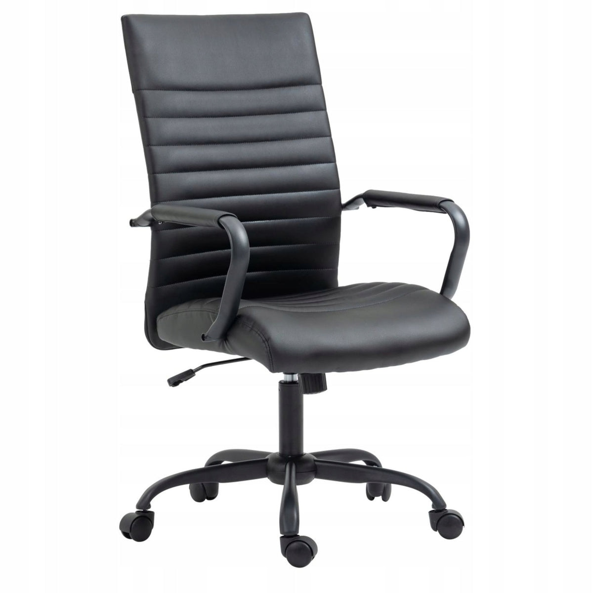 Office Chair Furnitex FB14-FX Swivel Black Adjustable Manufacturer code FB14-FX (czarny eko skóra