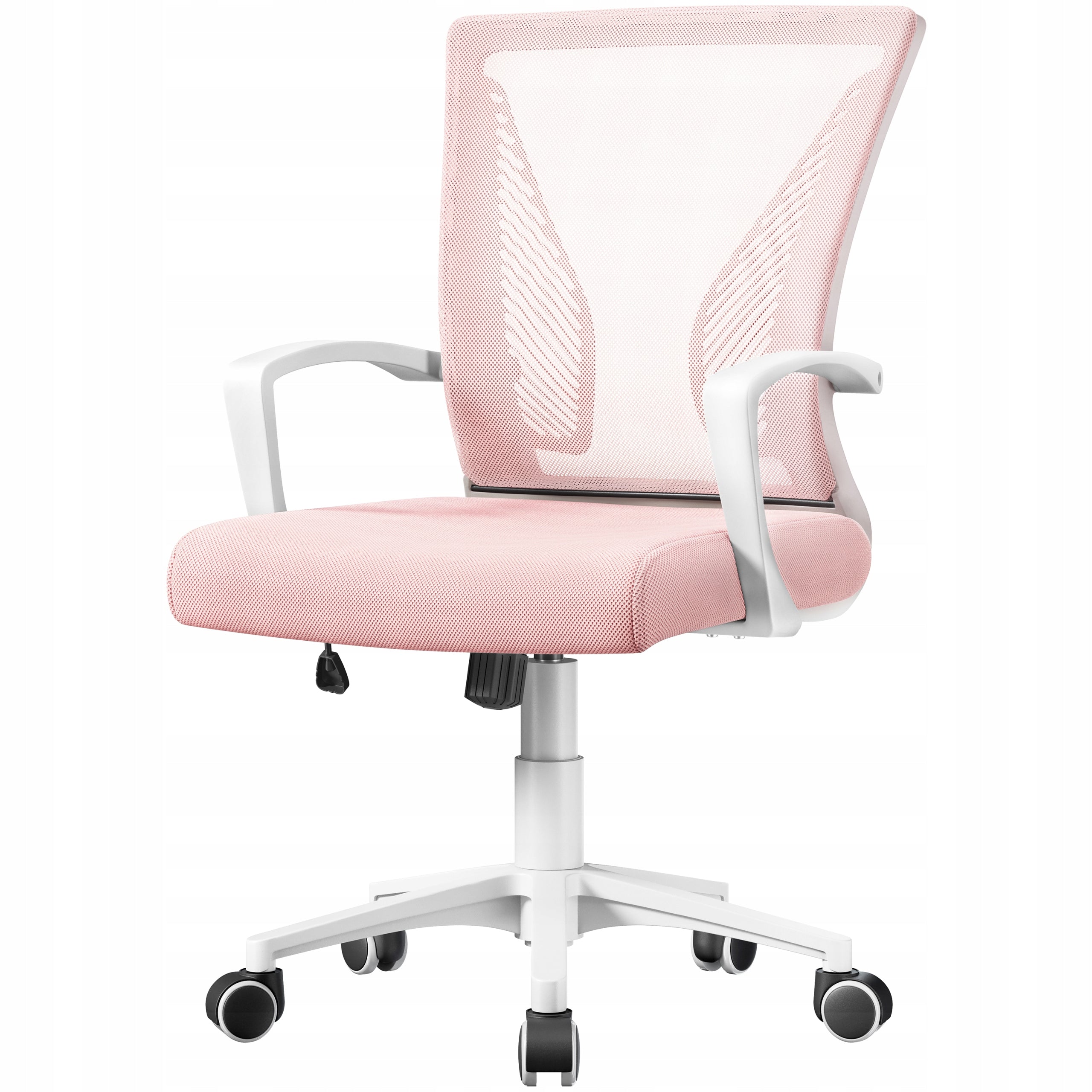 Office Chair Gaming Chair Ergonomic for Home and Office, Pink Brand Yaheetech