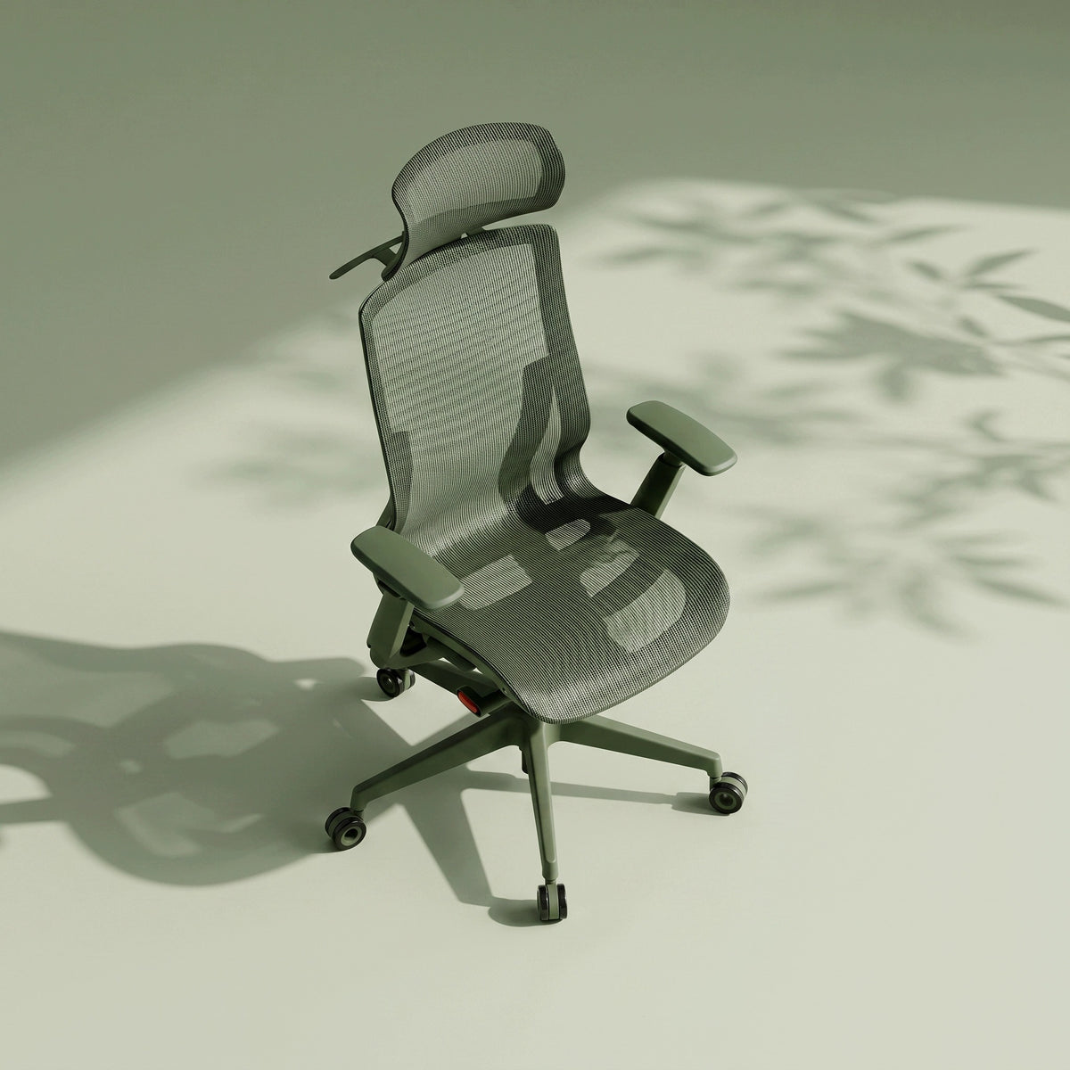 Office Chair Green Swivel Adjustable Mesh 135kg Rocking Spacetronik Manufacturer code SPC-CLOUD-06