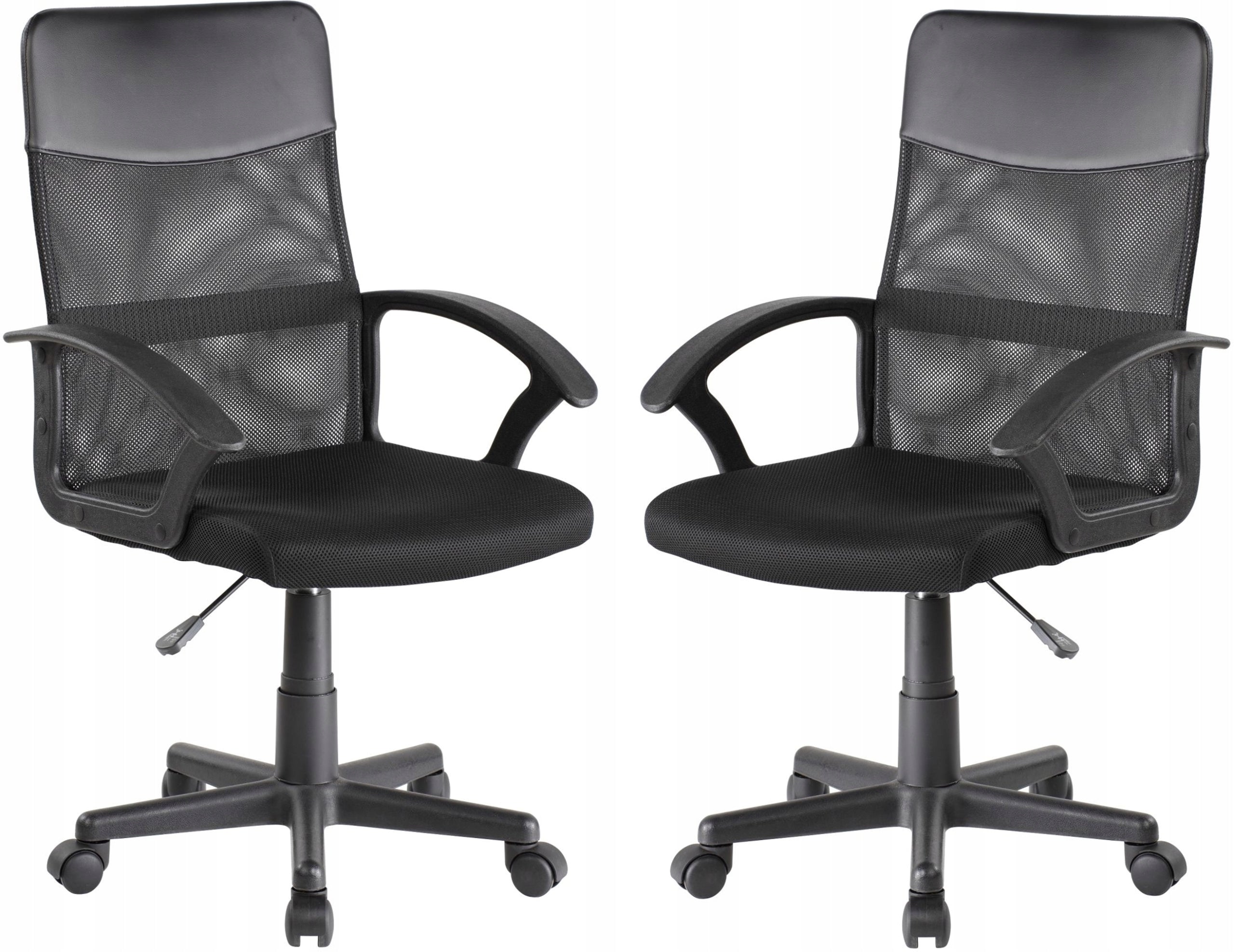 Office Chair JOHNNY Rotating Black Mesh For Children Adjustable 100kg EAN (GTIN) 5906122401174
