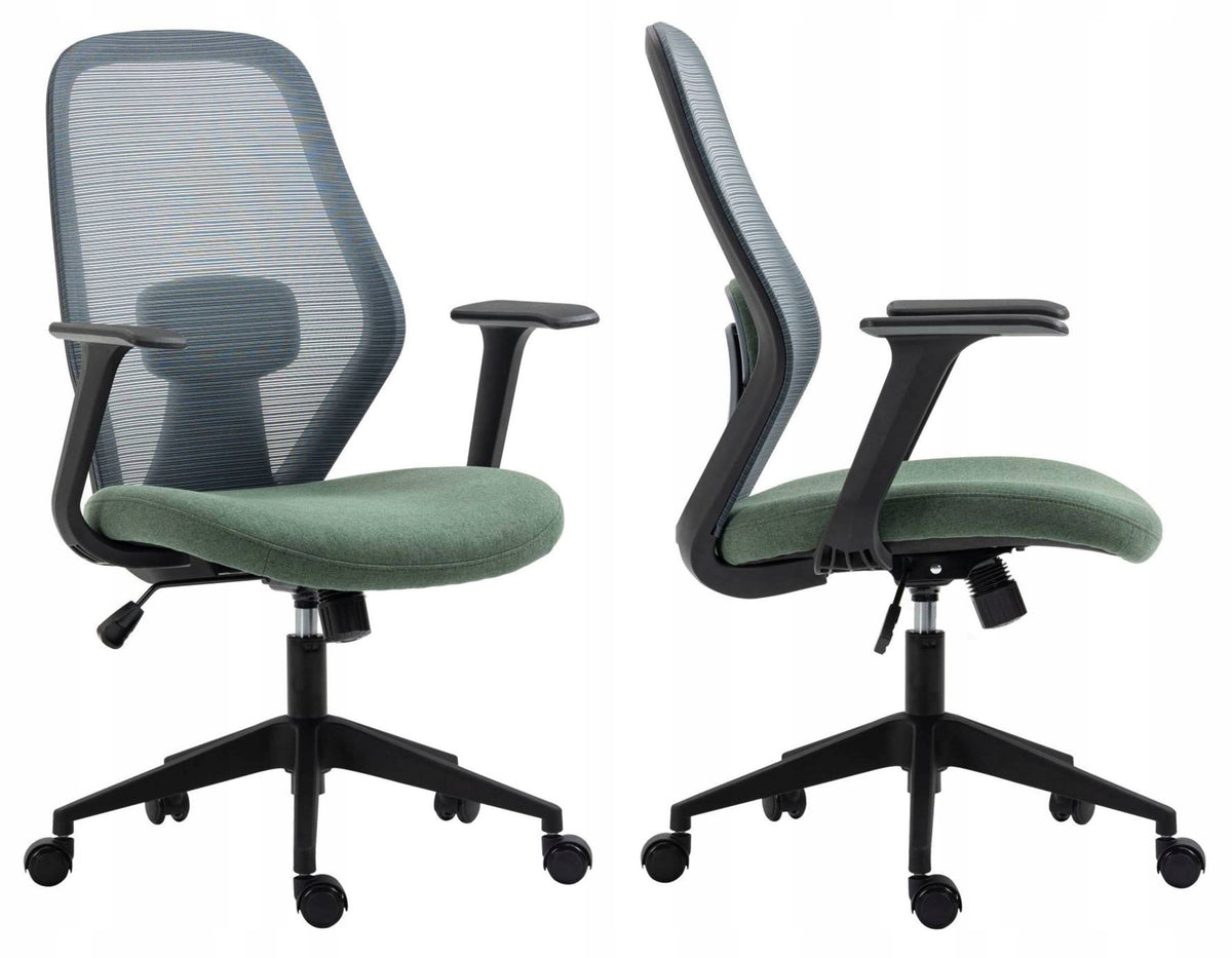 Office Chair JUMP Green Comfortable Children's Swivel Chair Mesh 110kg Brand no brand