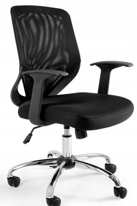 Office Chair MOBI Black Rotary TILT Mesh Chrome 130kg Manufacturer code W-95-4