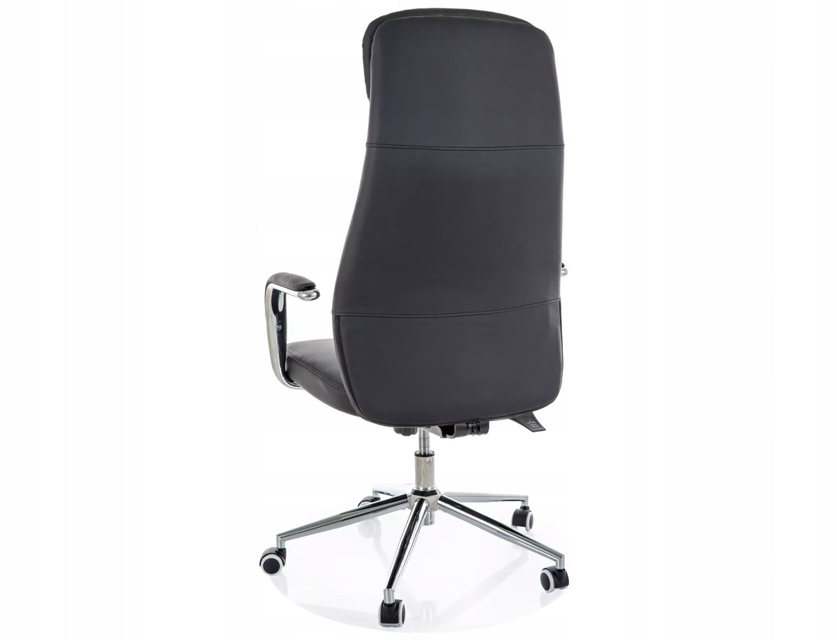 Office Chair Q-05 Swivel Adjustable Headrest Multiblock Faux Leather Black Manufacturer code OBRQ05C