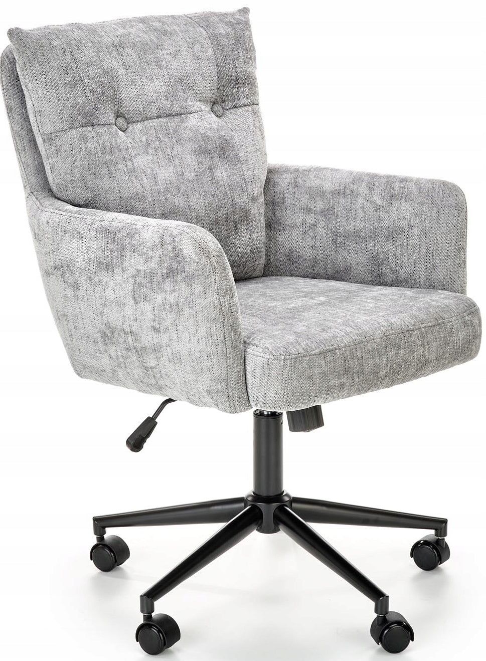 Office Chair SERIO Grey Swivel Fabric Ergonomic Adjustable Packaging status original