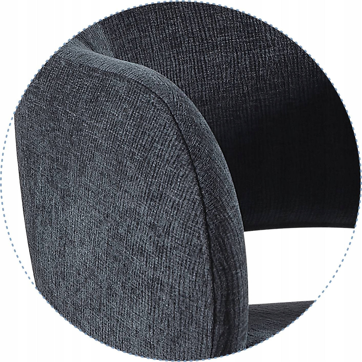 Office Chair STILO Black Rotating Fabric Work Chair 130kg Home Medical device no