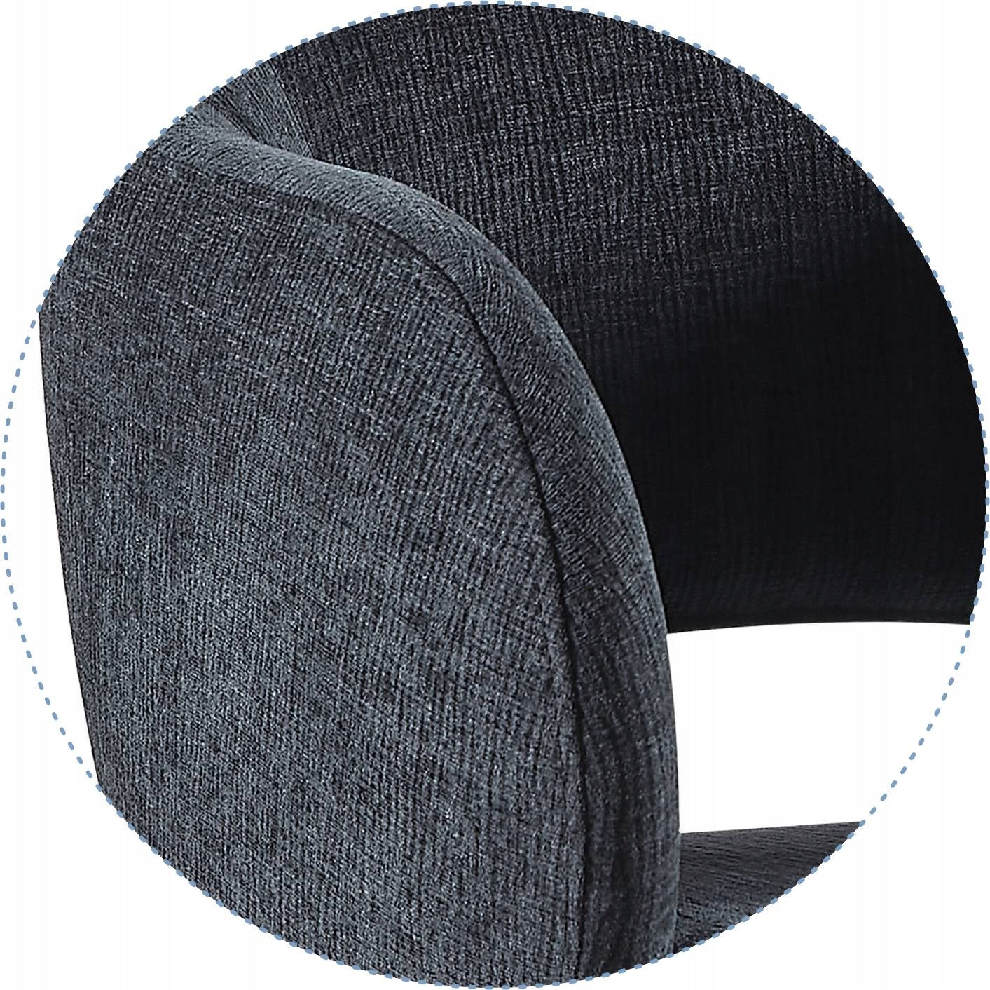 Office Chair STILO Black Rotating Fabric Work Chair 130kg Home Medical device no