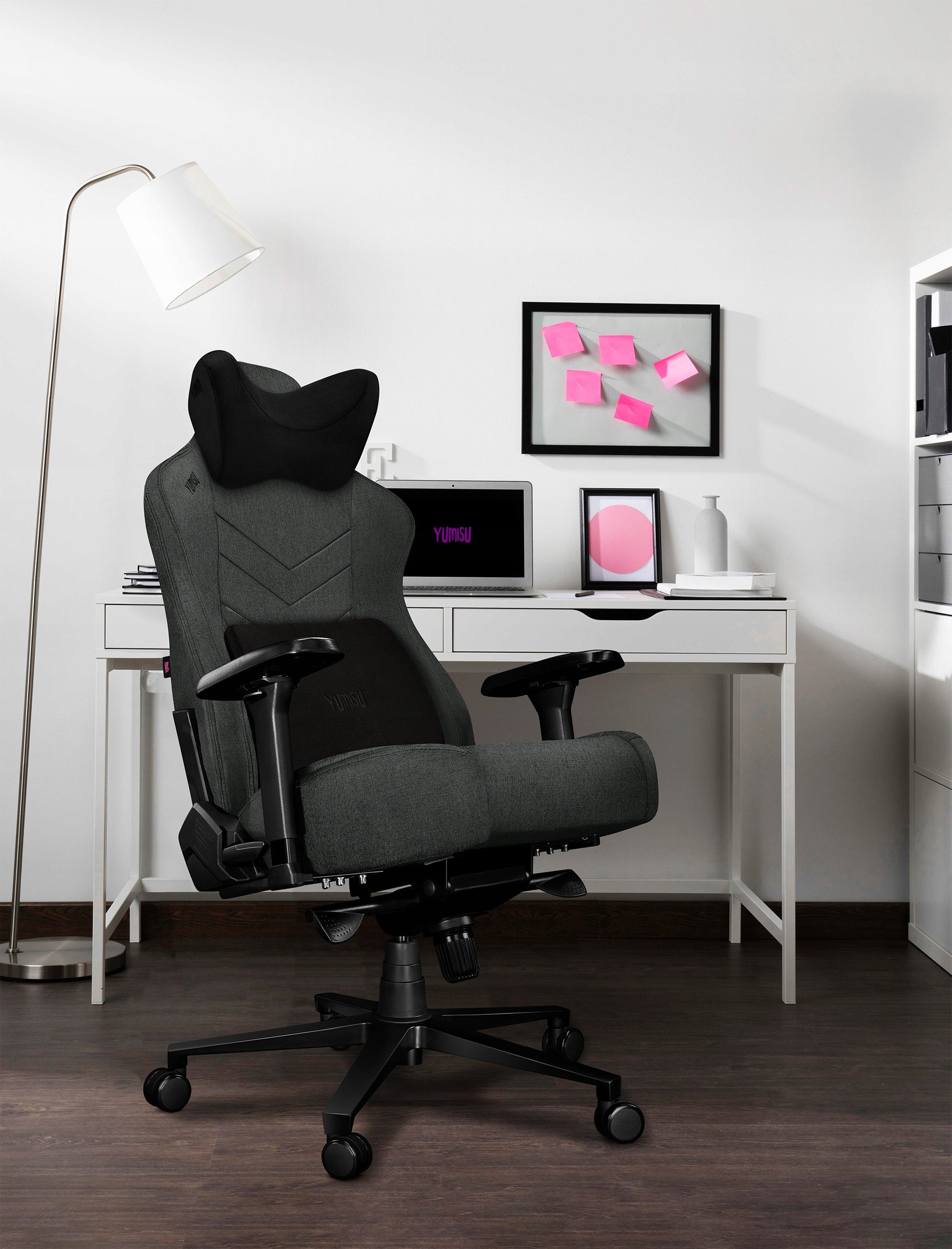 Office Chair SWIVEL Cabinet Chair Adjustable Material Grey 150kg Manufacturer code Y-2053-DB-M
