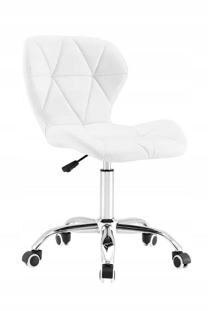 Office Chair SWIVEL Stylish LEATHER WHITE Brand no brand