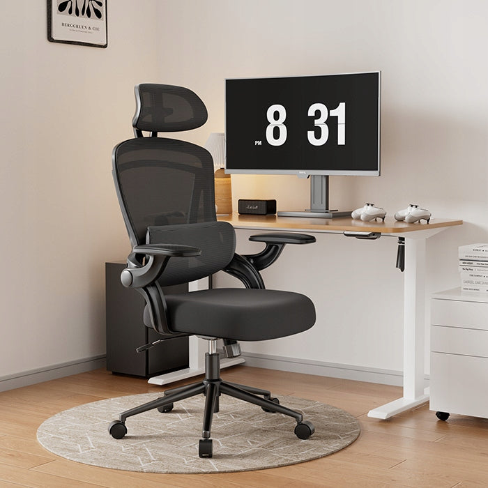 Office Chair Swivel Adjustable Spacetronik Ergonomic Chair Black EAN (GTIN) 5903031057751