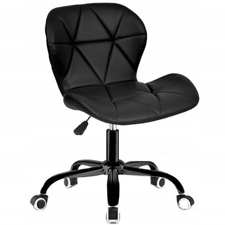 Office Chair Swivel Black Eco Leather Desk Chair Dressing Table Cabinet Packaging status original