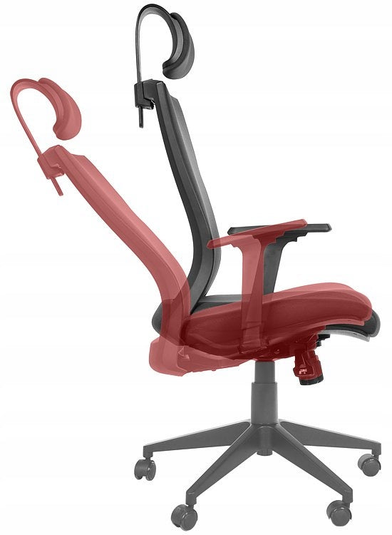 Office Chair Swivel Black Fabric Ergonomic EAN (GTIN) 5903917400732