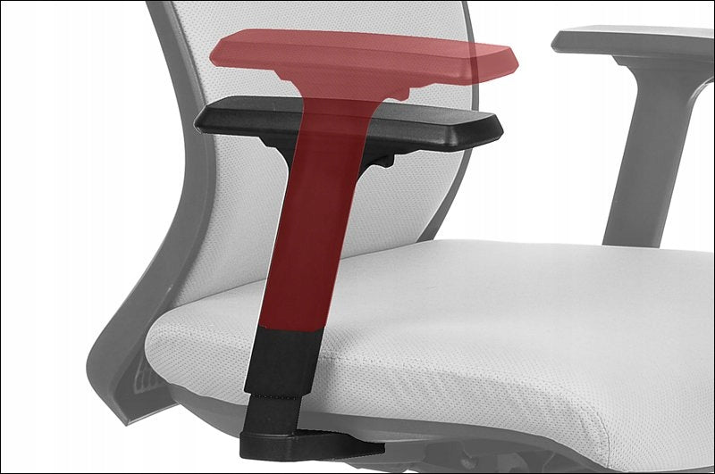 Office Chair Swivel Brown Fabric Ergonomics Brand Stema