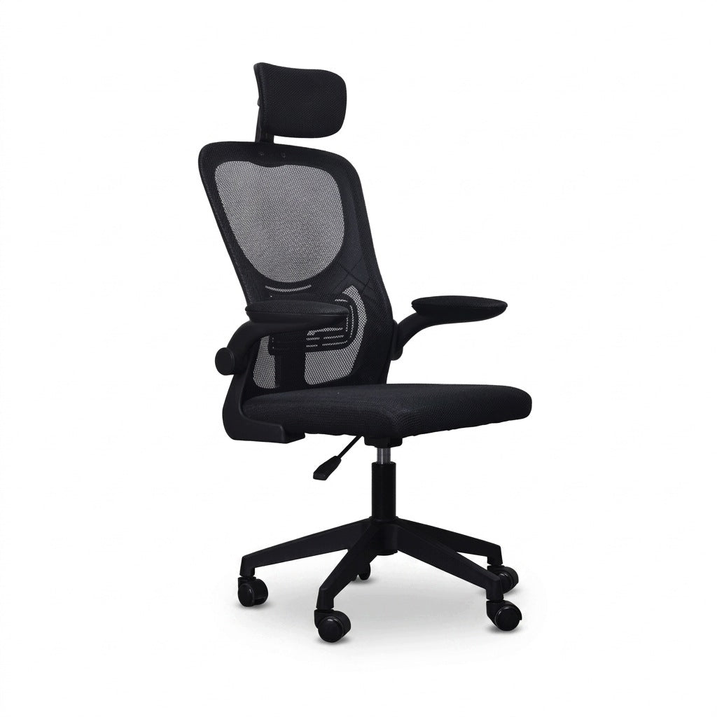 Office Chair Swivel Chair Ergonomic Black Material Gaming Chair Medical device no