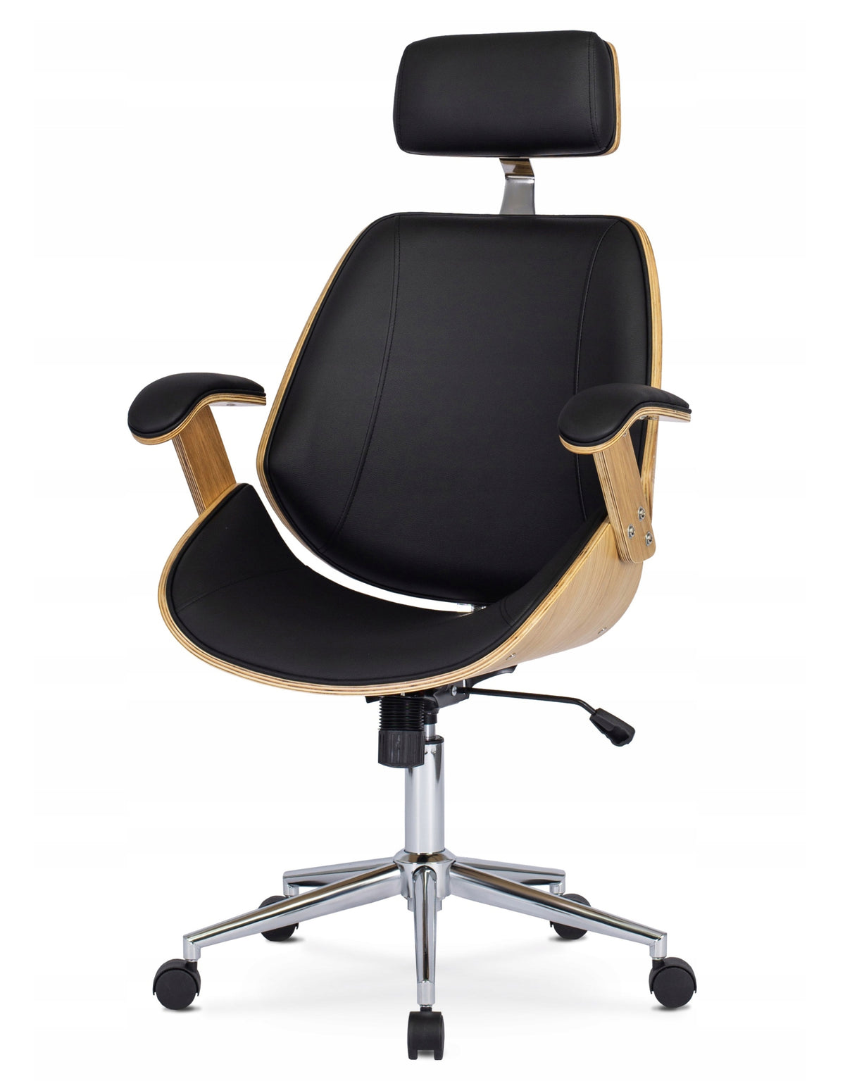 Office Chair Swivel Desk Chair Black Fabian Packaging status original