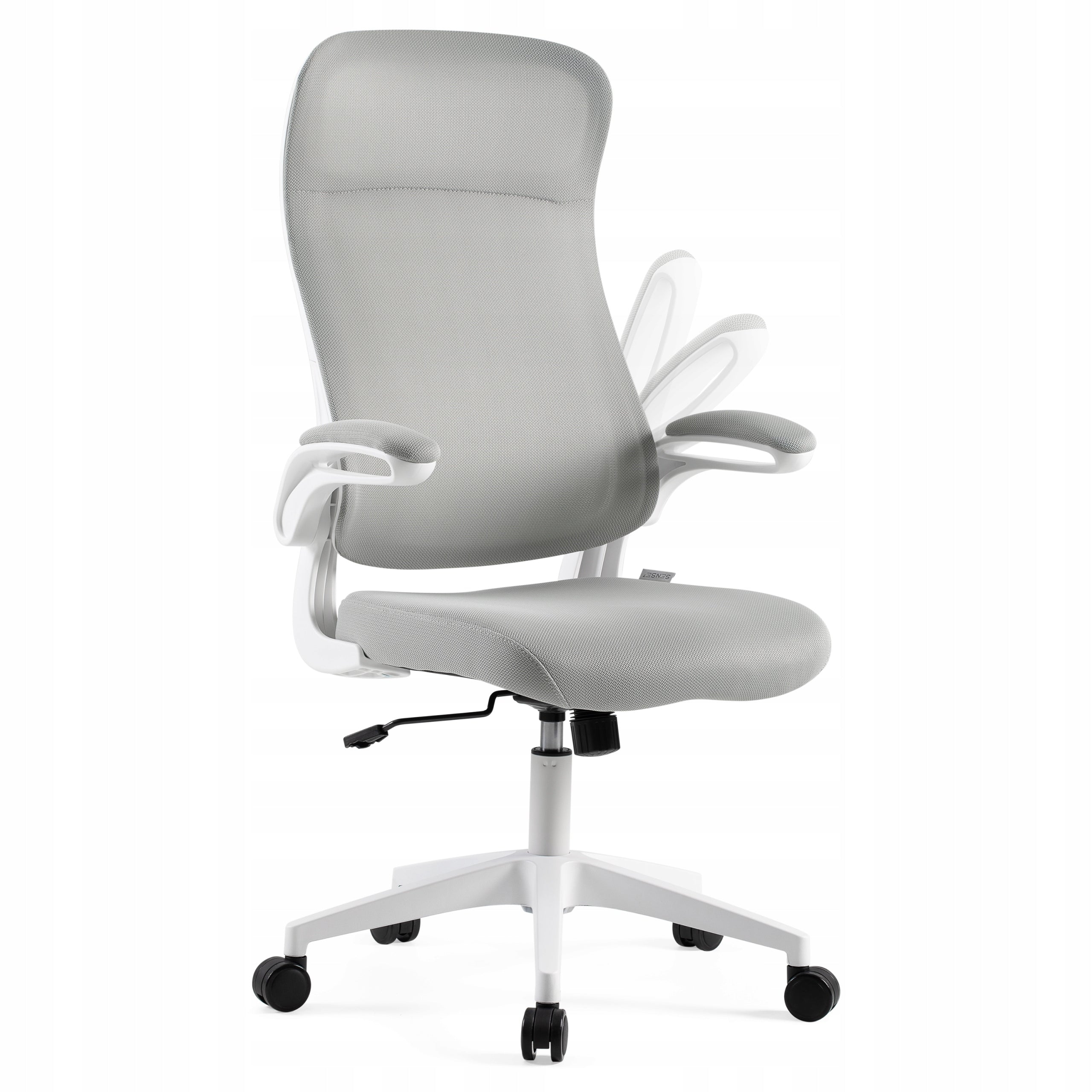 Office Chair Swivel Ergonomic Chair Material White Sense7 REVO