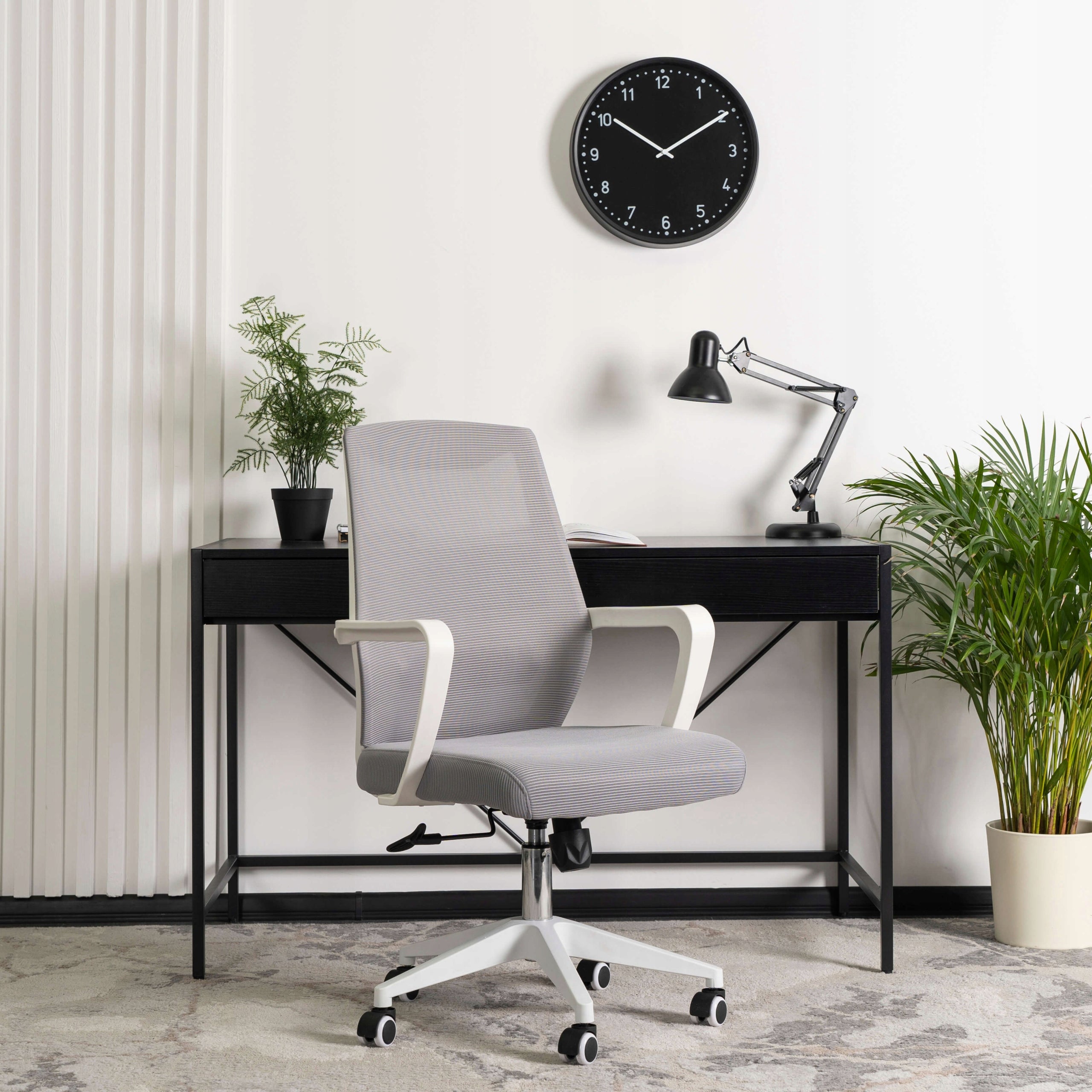 Office Chair Swivel Ergonomic Desk Chair Grey LEFKAS Packaging status original