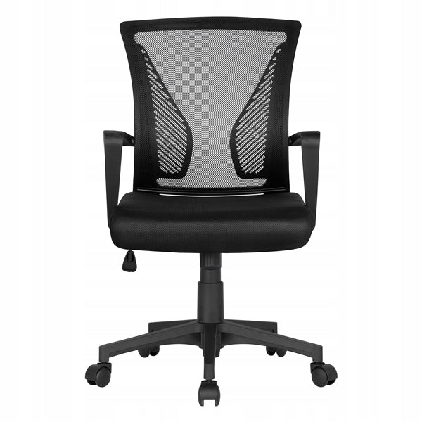 Office Chair Swivel Ergonomic Mesh Backrest, Black Packaging status original