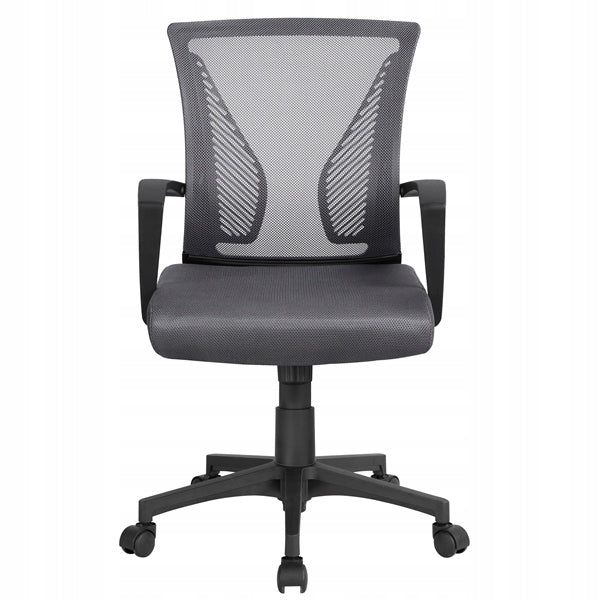 Office Chair Swivel Ergonomic Mesh Backrest, Dark Grey Packaging status original