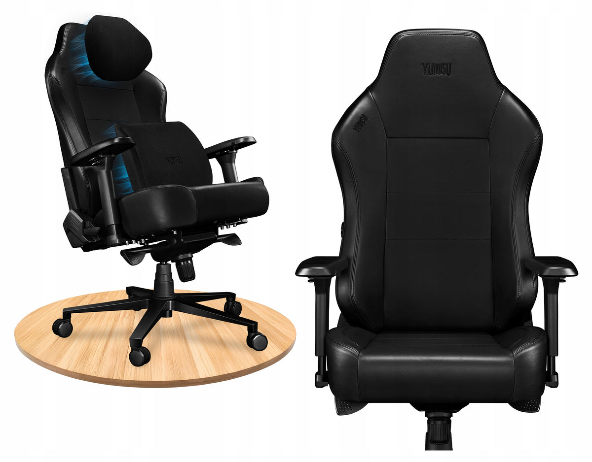 Office Chair Swivel Ergonomic PREMIUM 2054 Magnetic Black Material