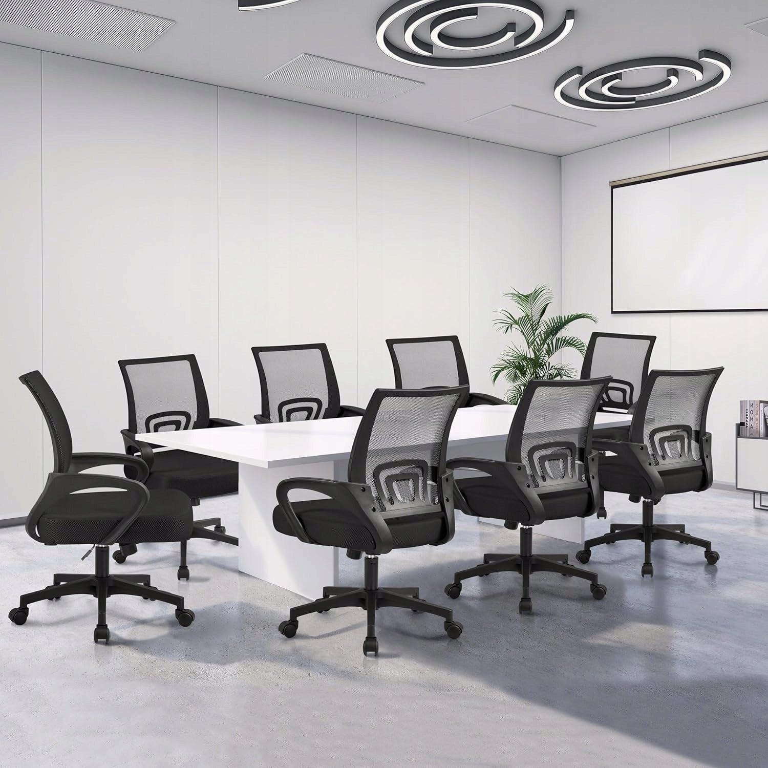 Office Chair Swivel Ergonomic with Mesh Armrests Comfortable Brand no brand