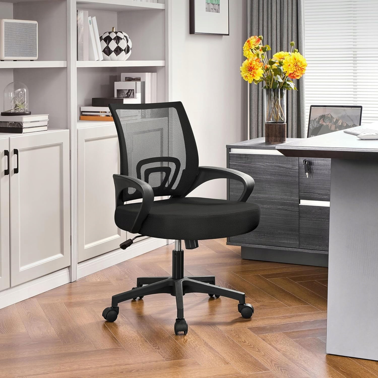 Office Chair Swivel Ergonomic with Mesh Armrests Comfortable Manufacturer code AMZ_482209930